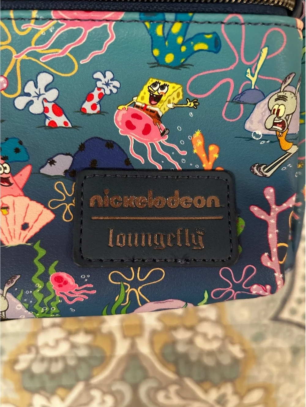 Loungefly Nickelodeon SpongeBob SquarePants Mini Backpack